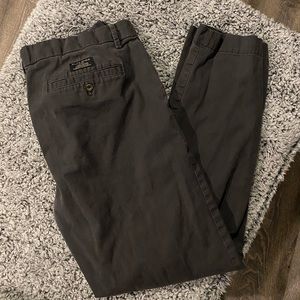 Dark Gray Mens Banana Republic Chinos